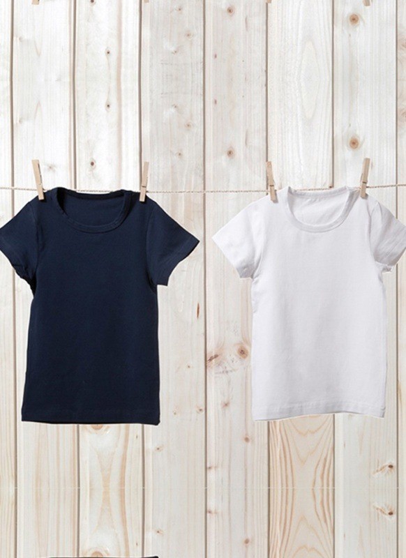 Blackespade Erkek Çocuk Atlet 2'li Paket 9397 - Beyaz Lacivert