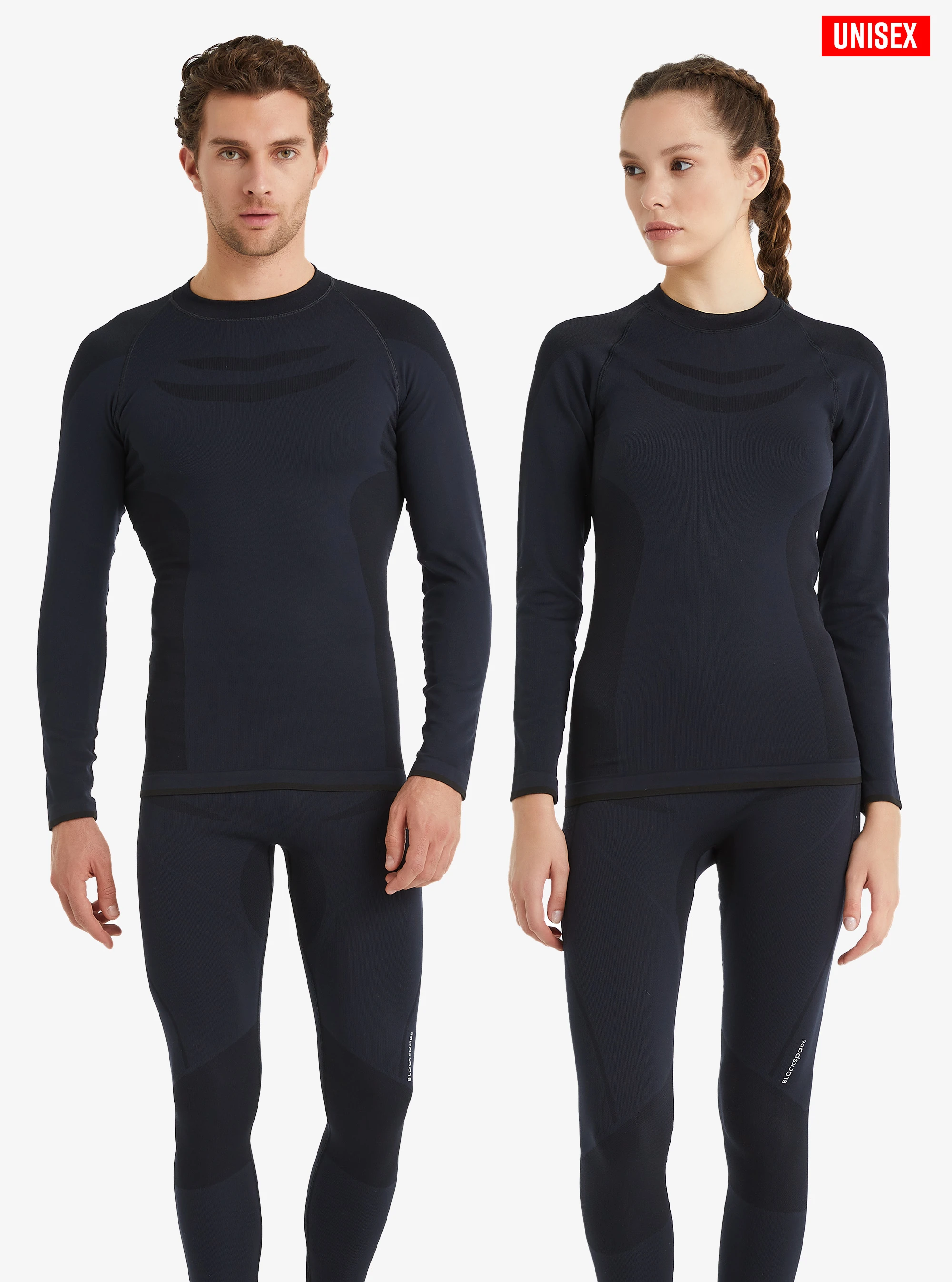 Blackspade Unisex Termal Tişört Pro 2. Seviye 9571 - Siyah