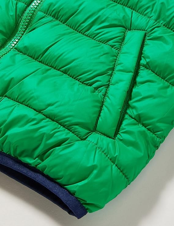 BENETTON Logolu İnce Puffer Mont