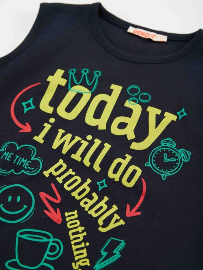 Today Erkek Çocuk T-shirt Şort Takım Denokids