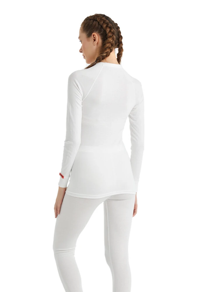 Blackspade Unisex Termal Tişört 2. Seviye 9259 - Beyaz