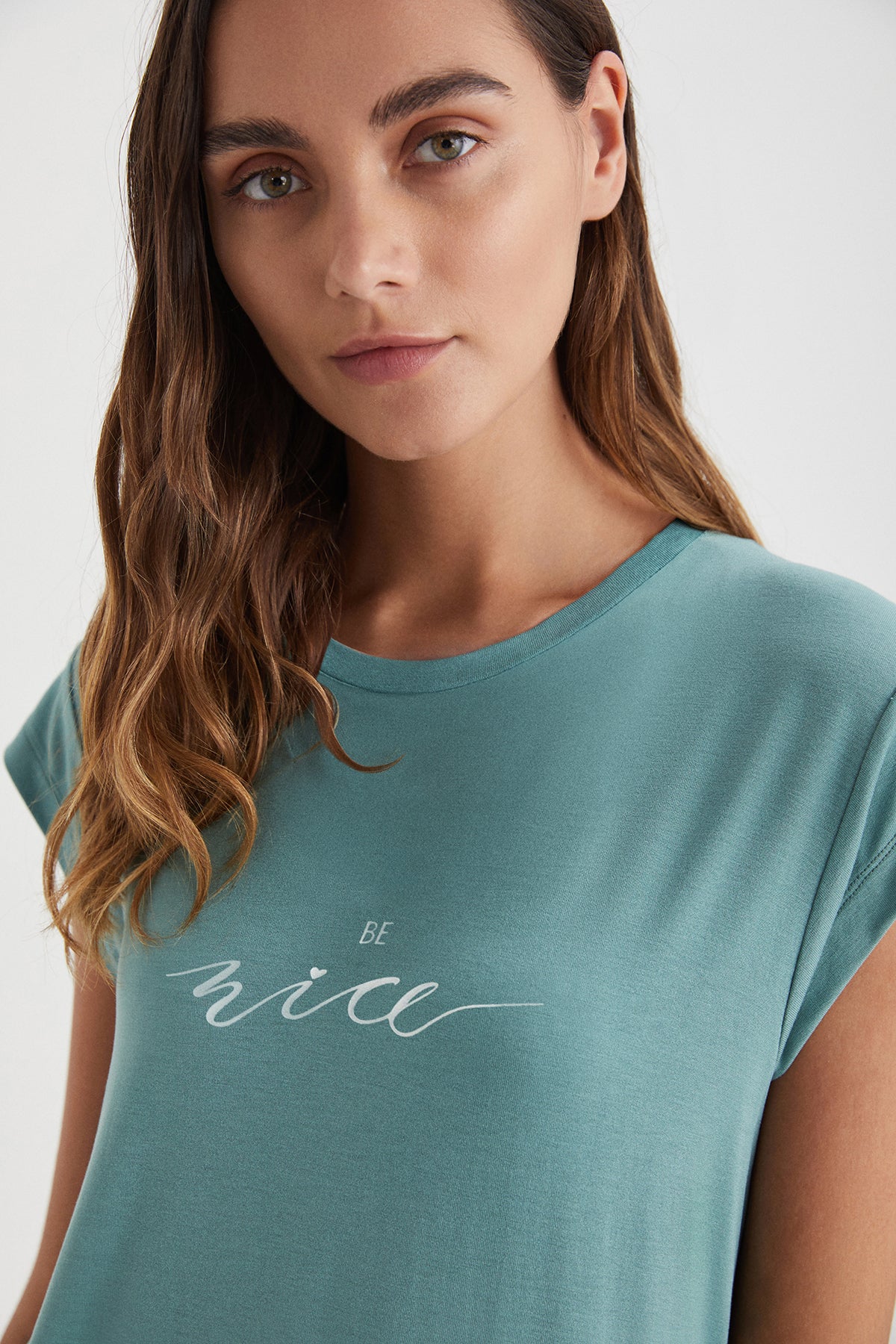 Catherine's Yumuşak Dokulu Kadın Kaprili Takım