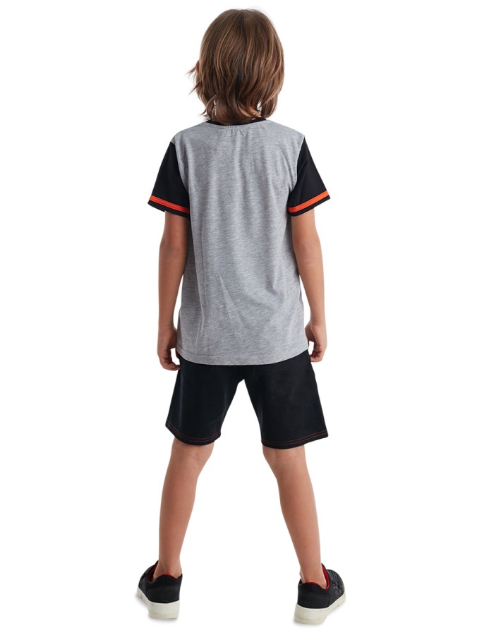 Thunder Skate Erkek Çocuk T-shirt Şort Takım MSHB&G