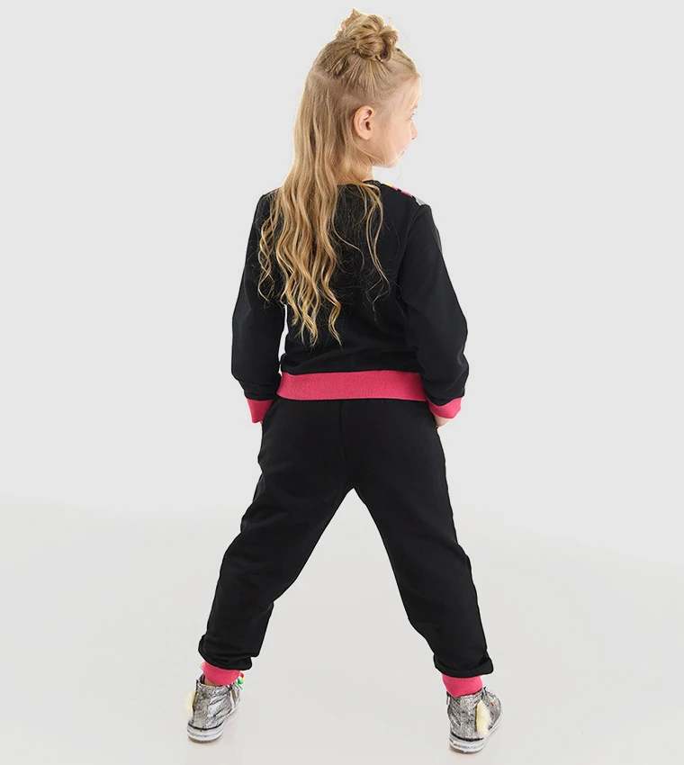 Deno Kids Pretty Wild Kız Çocuk Eşofman Takımı 