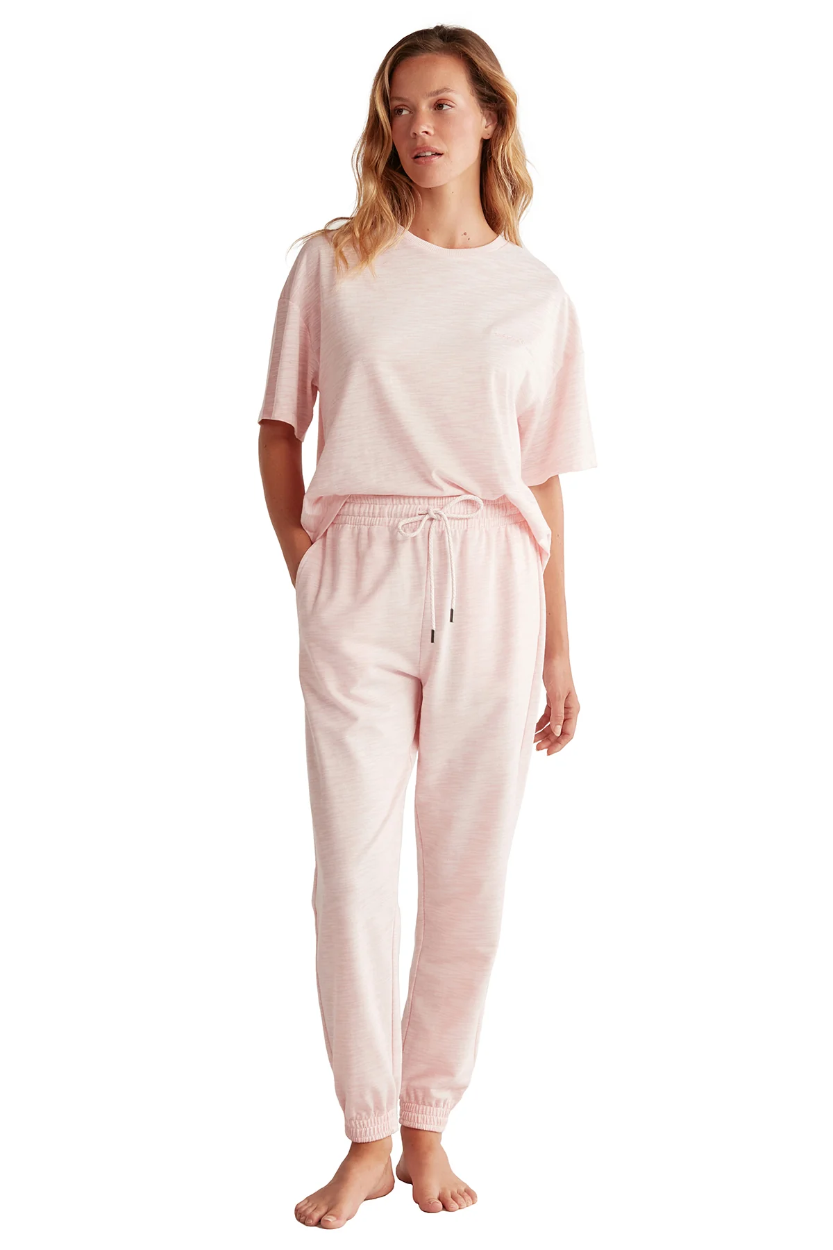 Catherine's Yumuşak Dokulu Kadın Pijama Takımı