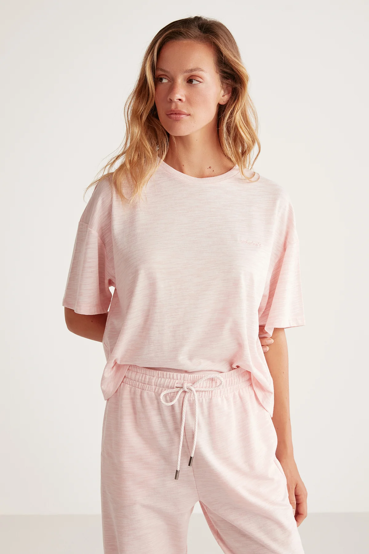 Catherine's Yumuşak Dokulu Kadın Pijama Takımı