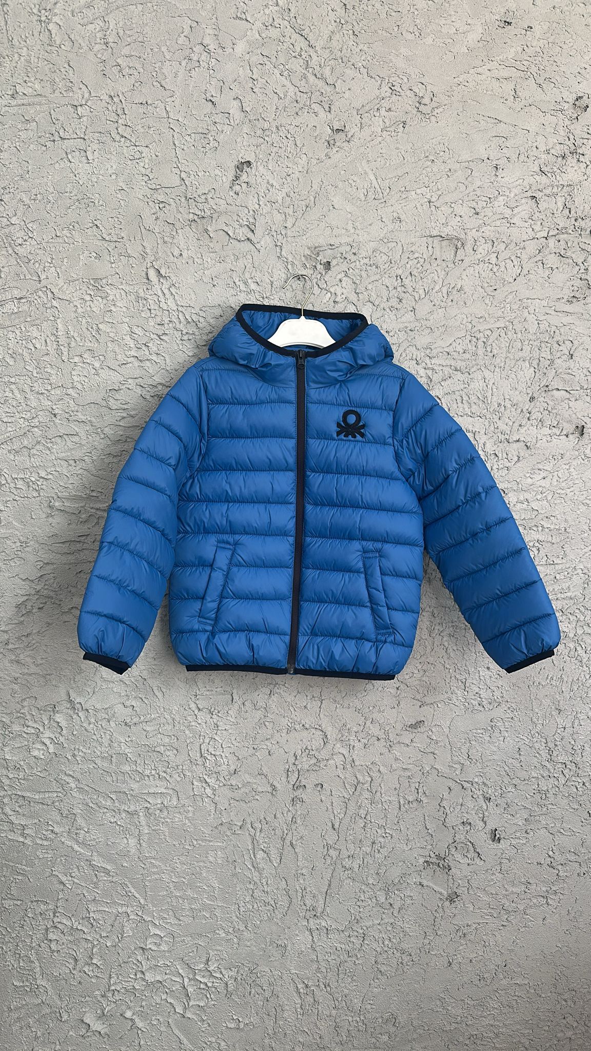 United Colors of Benetton Mavi Mevsimlik Puffer Erkek Çocuk Mont