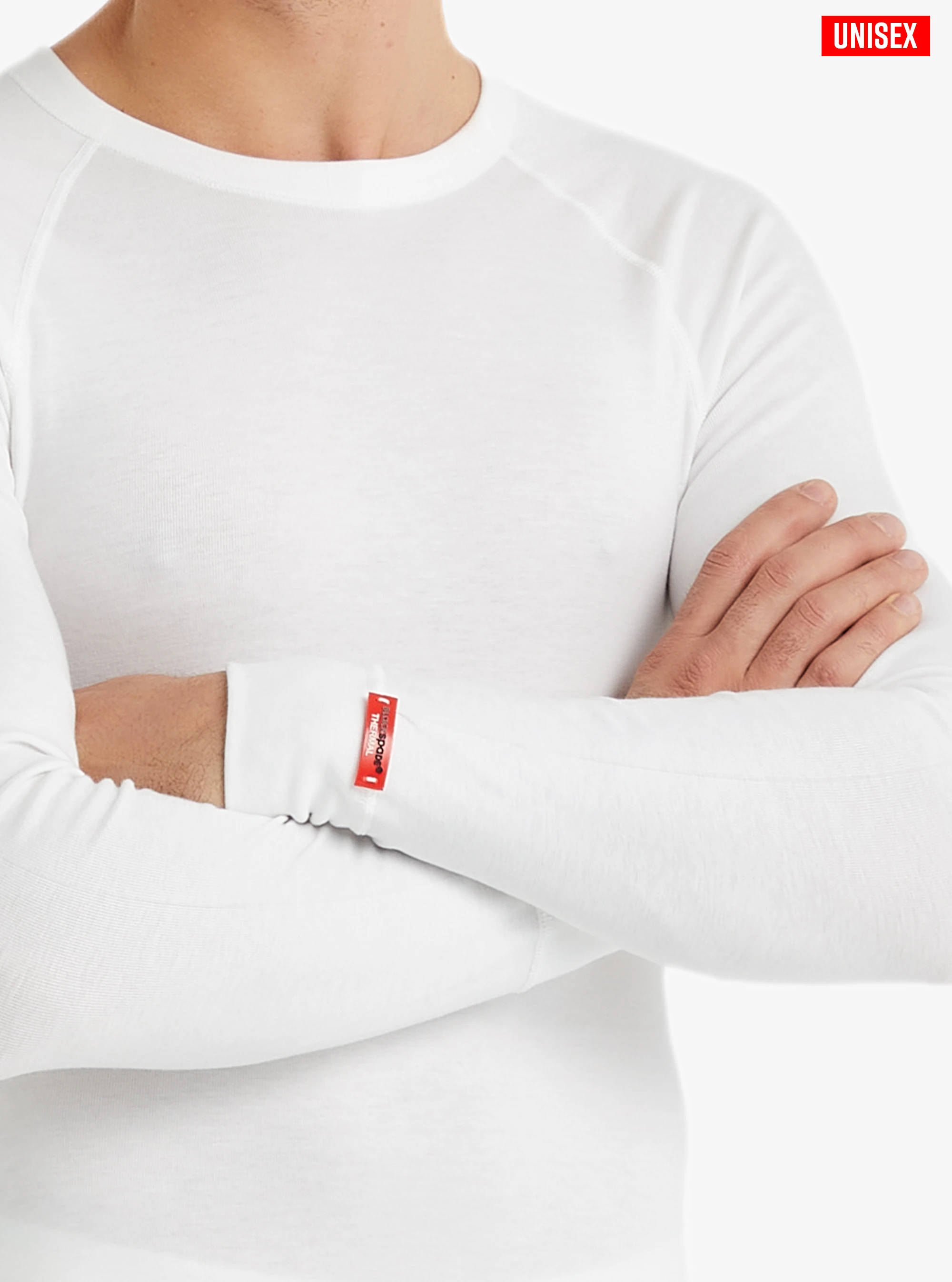 Blackspade Unisex Termal Tişört 2. Seviye 9259 - Beyaz