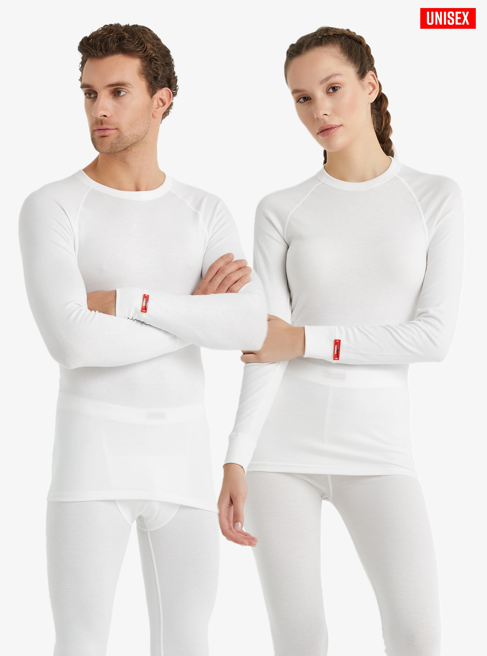 Blackspade Unisex Termal Tişört 2. Seviye 9259 - Beyaz