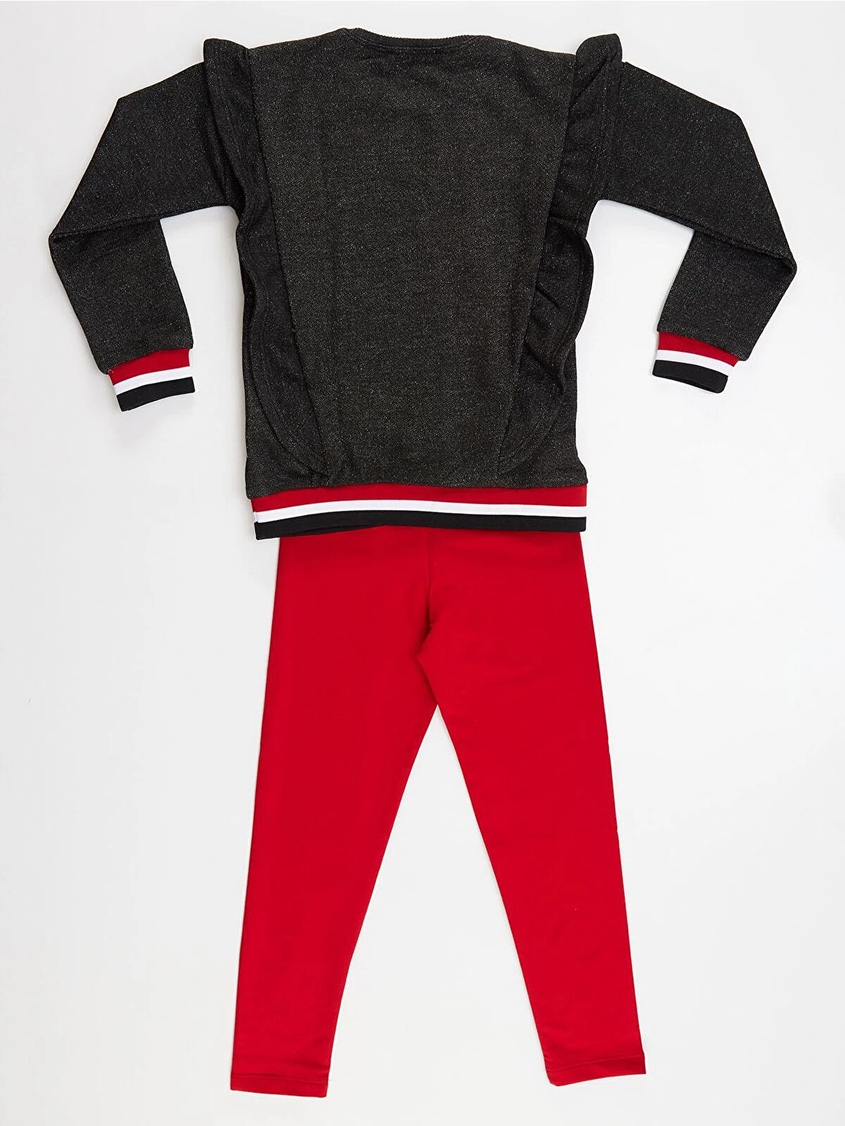 Deno Kids Karışık Simli Kız Tunik Takım