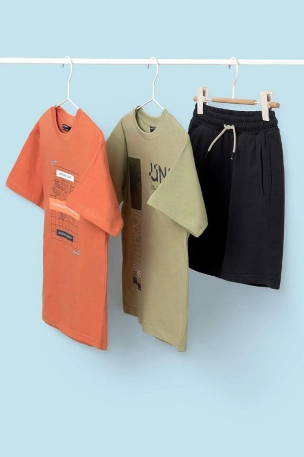 Mayoral Erkek Çocuk T-shirt & Şort 3lü Set 6669