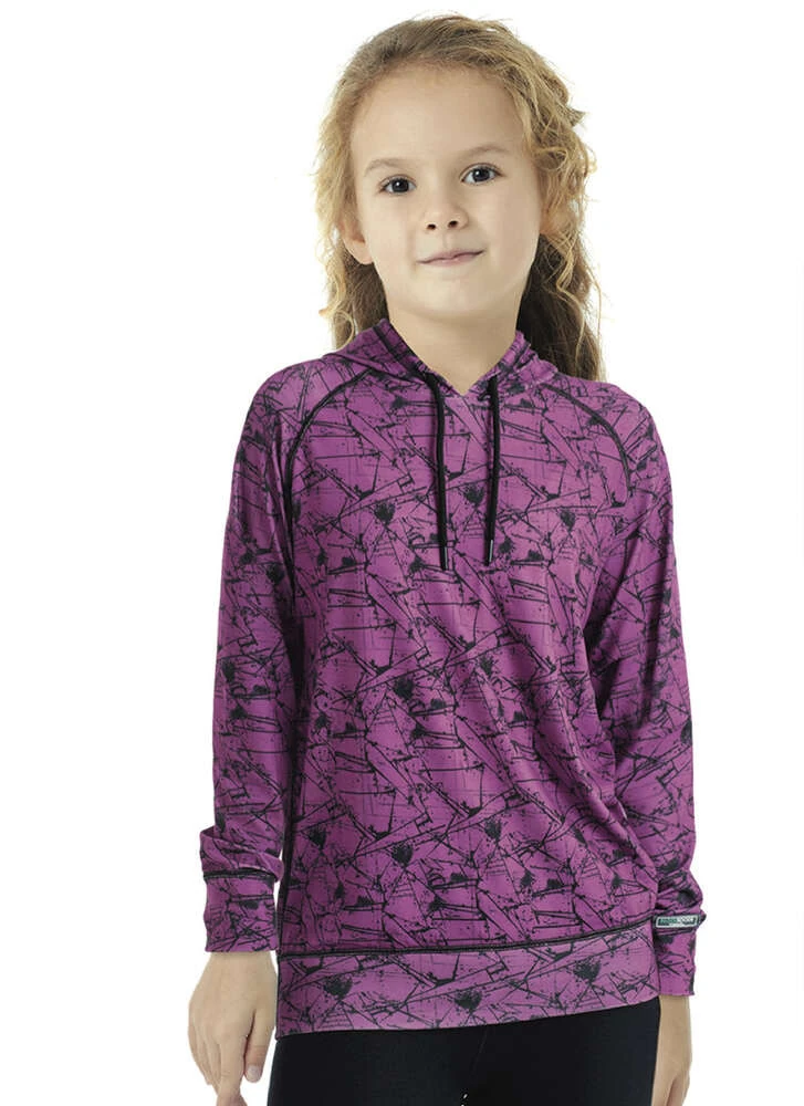 Blackspade Çocuk Termal Sweatshirt 2. Seviye 5946 - Fuşya