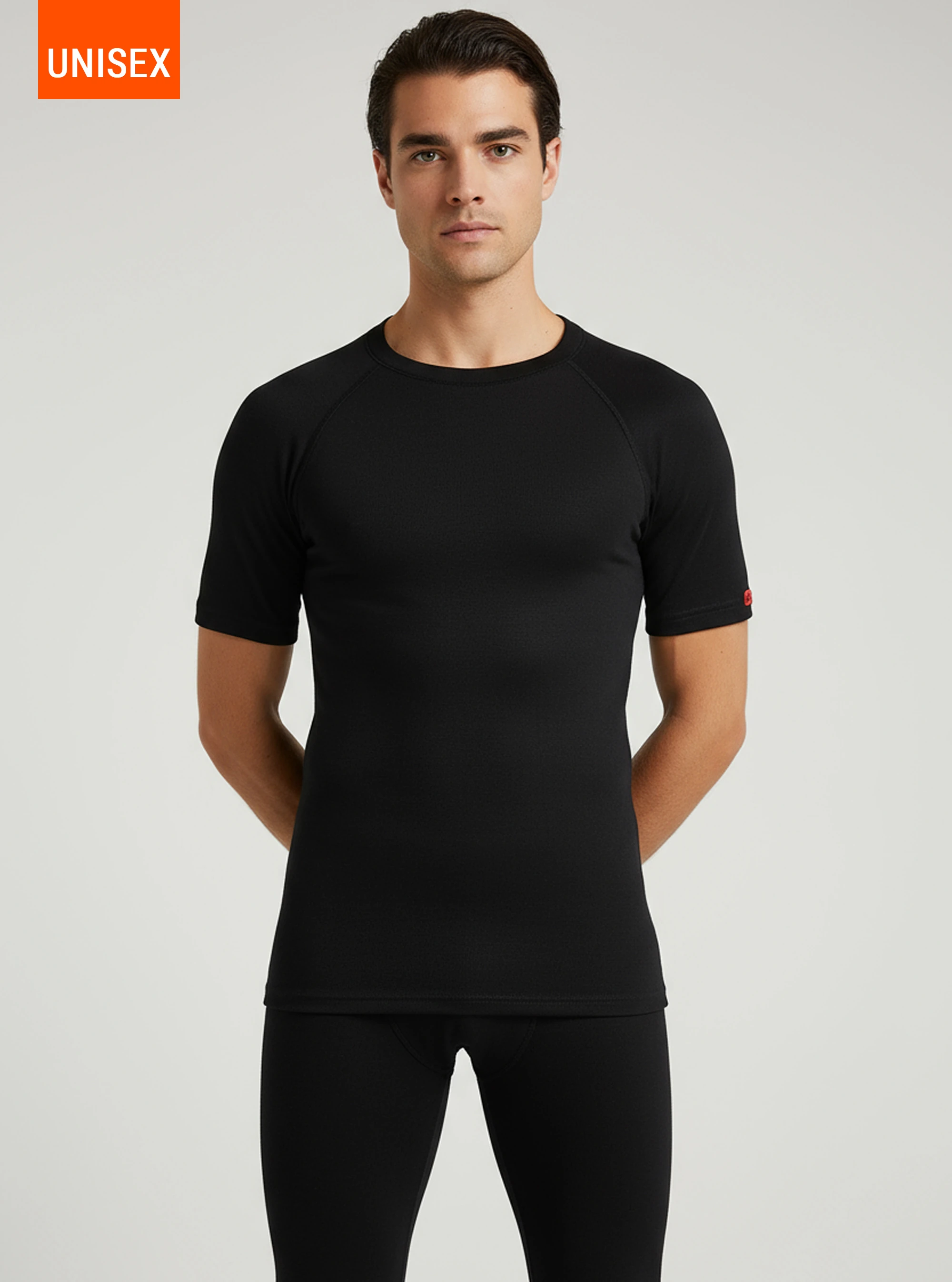 Blackspade Unisex Termal Tişört 2. Seviye 9258 - Antrasit /Siyah