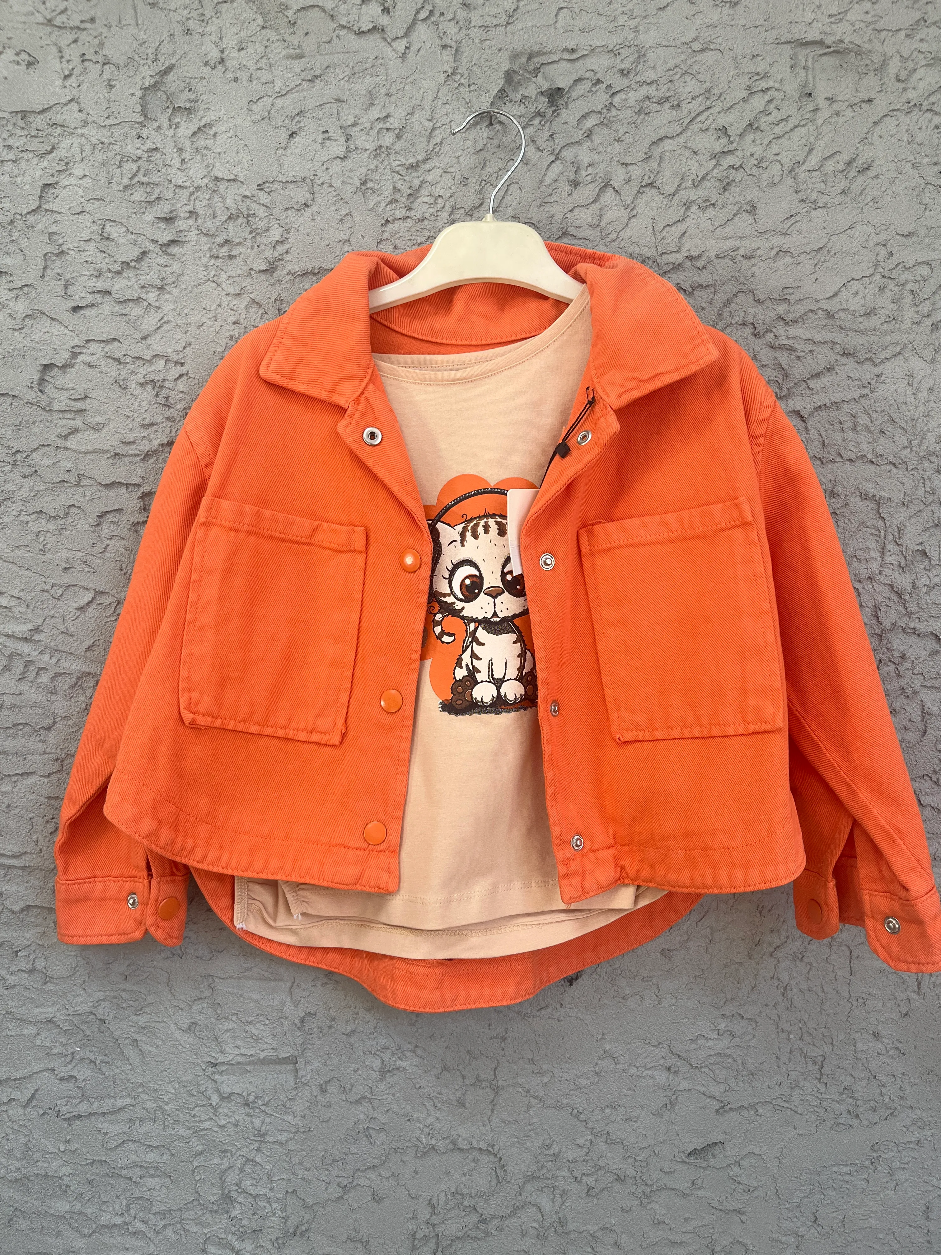 Jacklions Kot Ceket Turuncu