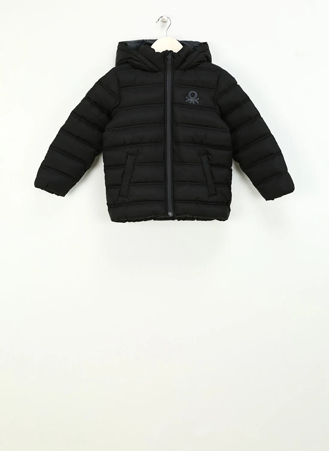United Colors of Benetton Benetton Siyah Erkek Çocuk Mont 2WU0CN016