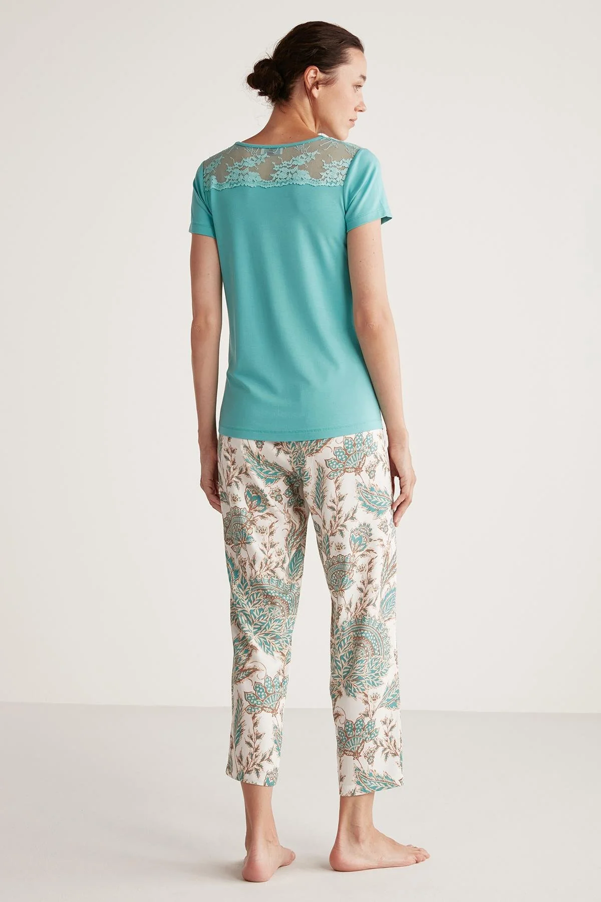 Catherine's Yumuşak Dokulu Kadın Pijama Takımı