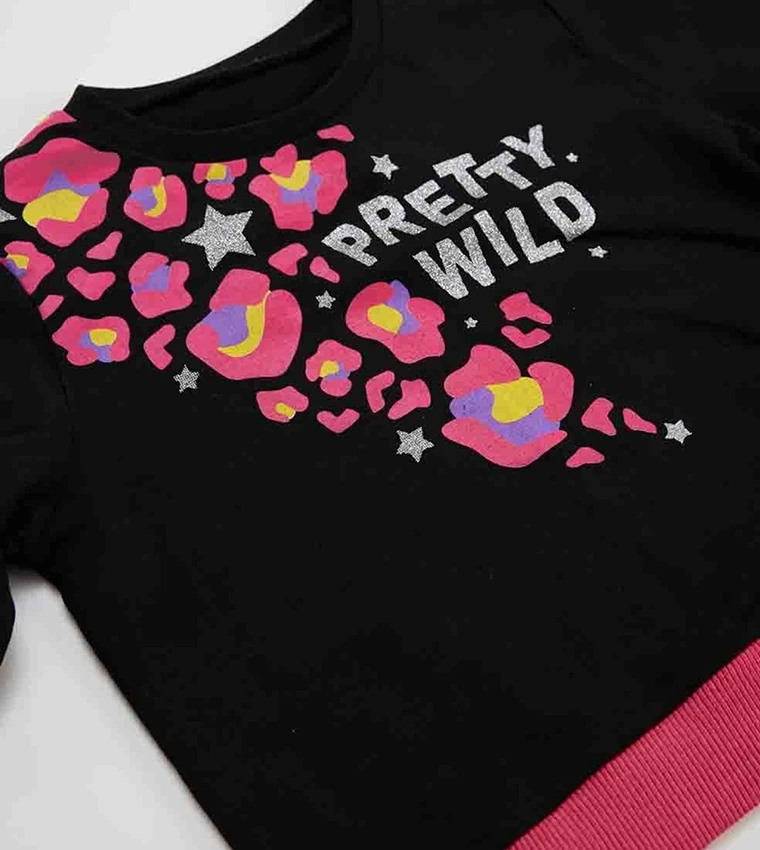 Deno Kids Pretty Wild Kız Çocuk Eşofman Takımı 