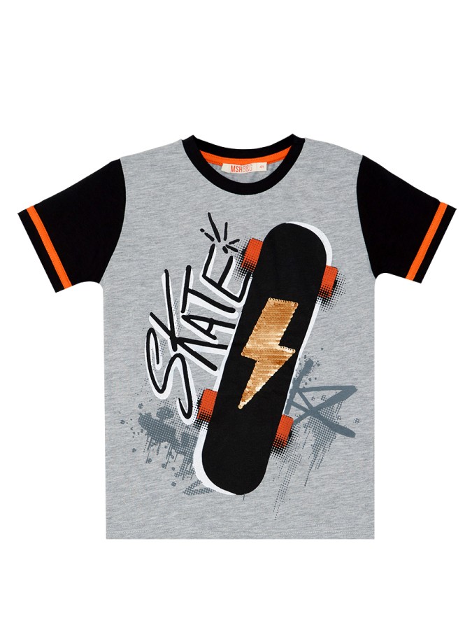 Thunder Skate Erkek Çocuk T-shirt Şort Takım MSHB&G