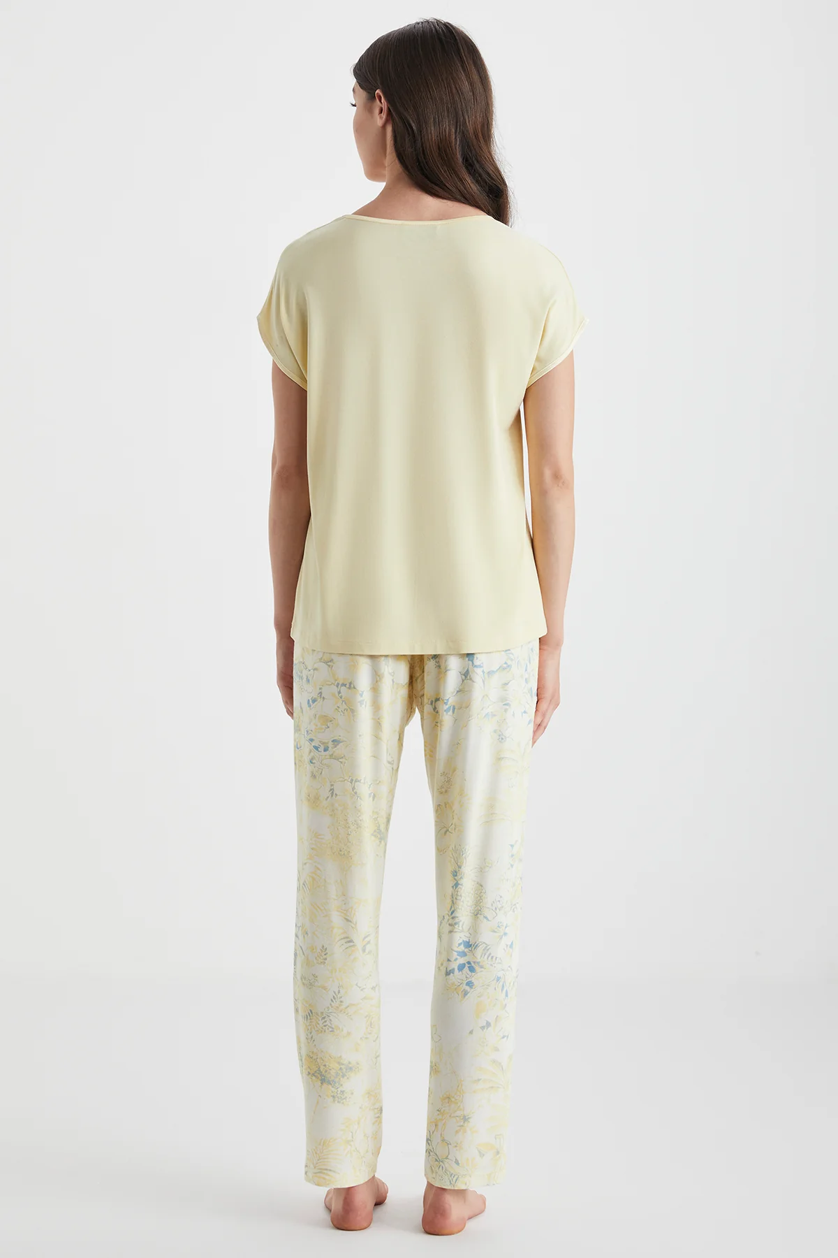 Catherine's Yumuşak Dokulu Kadın Pijama Takımı