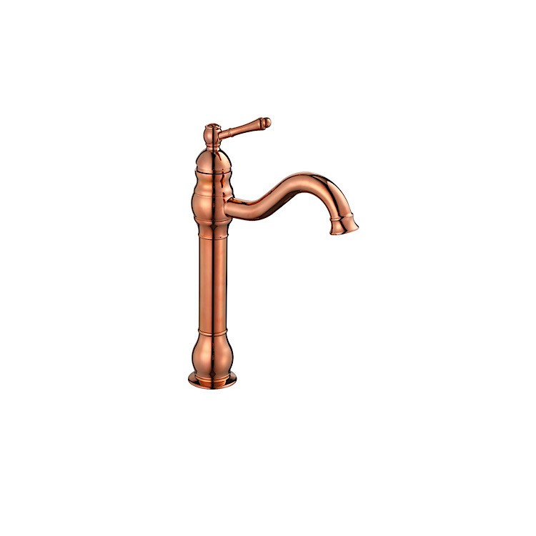 Classical Rose Gold Çanak Lavabo Armatürü