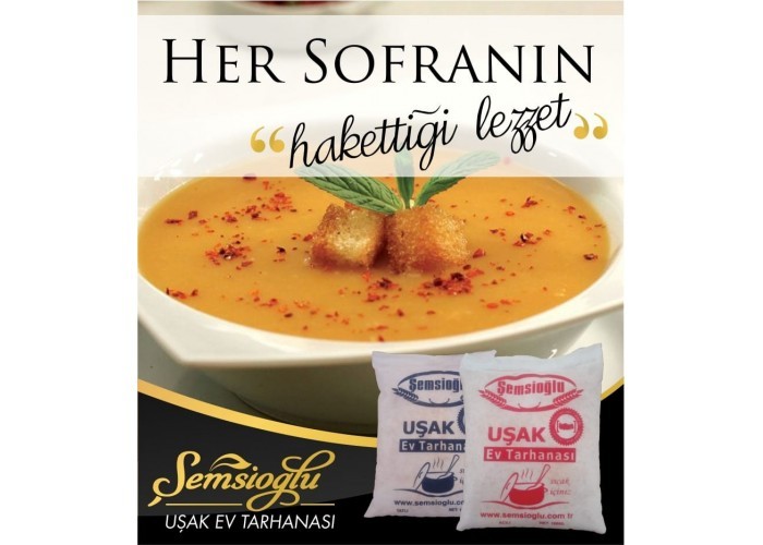 ŞEMSİOĞLU ACILI UŞAK TARHANASI 1 KG