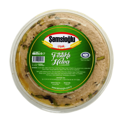 ŞEMSİOĞLU ANTEP FISTIKLI HELVA 500 GR