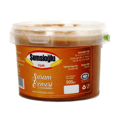 ŞEMSİOĞLU SUSAM EZMESİ 500 GR