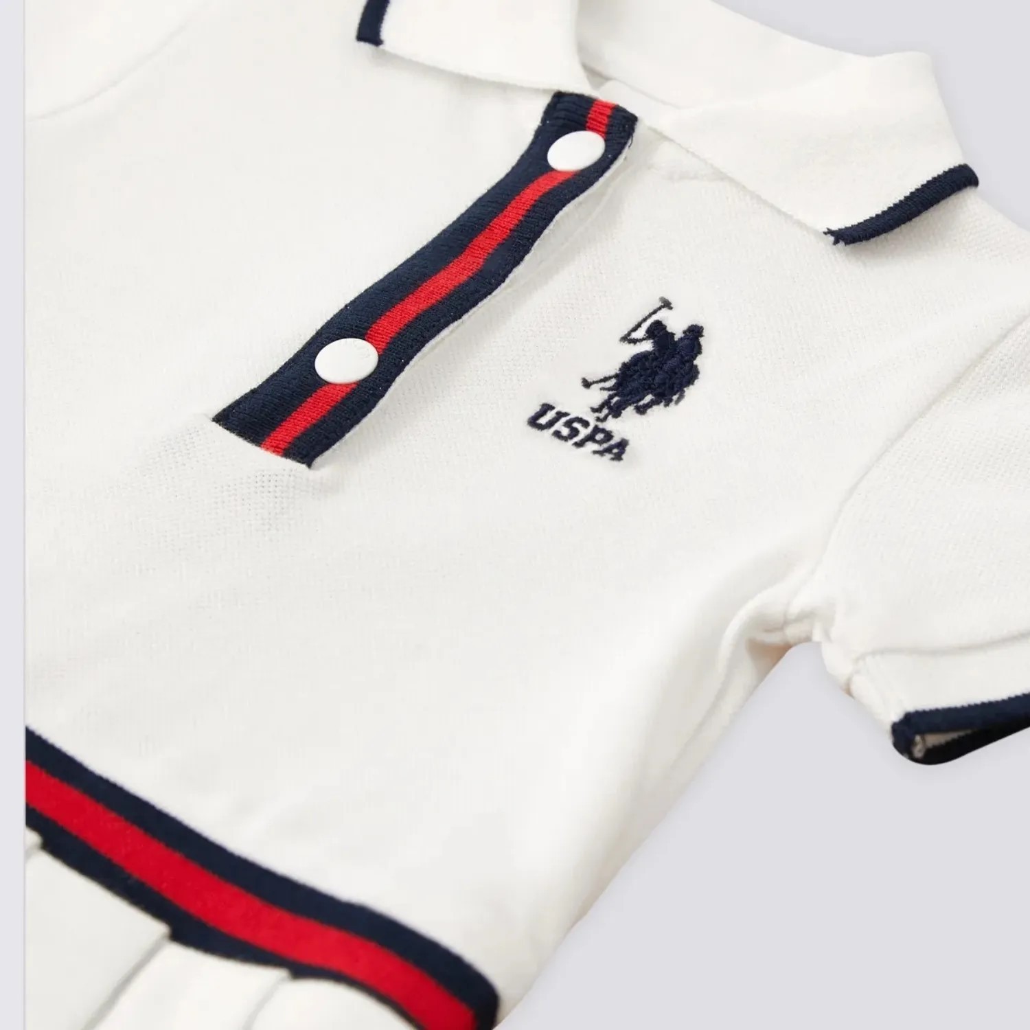 U.S Polo Elbise Krem