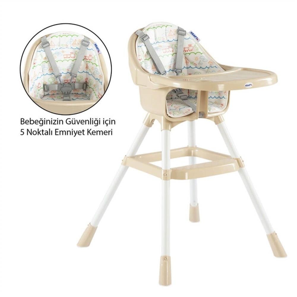 Kraft Snack Mama Sandalyesi Beige