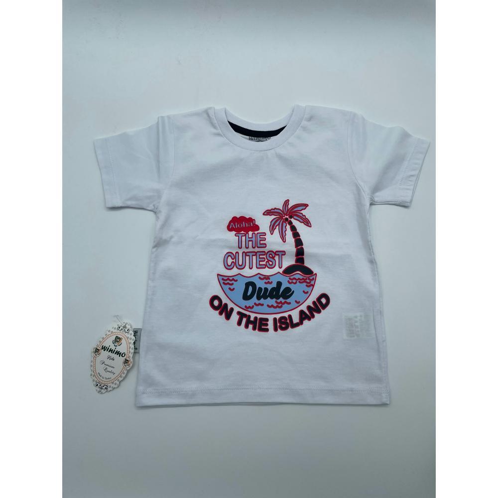 Winimo Bebek T-Shirt Beyaz