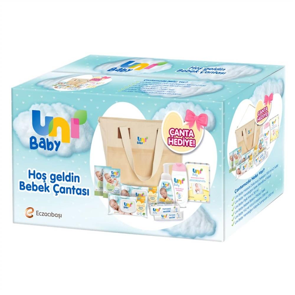 Uni Baby Yenidoğan Bebek Bakım Çanta Seti