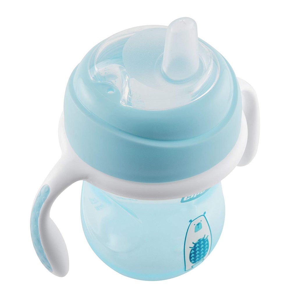 Chicco Yumuşak Uçlu Geçiş Bardağı 4+ Ay Erkek