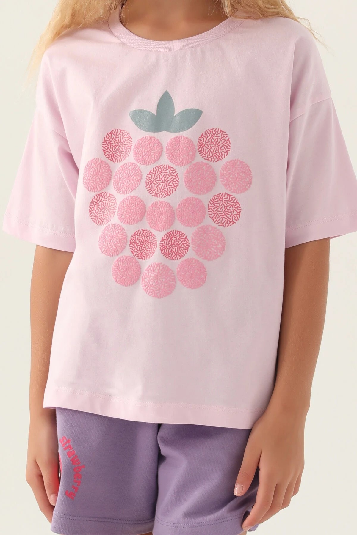 RolyPoly Strawberry Rose Kız Çocuk Şort Takım