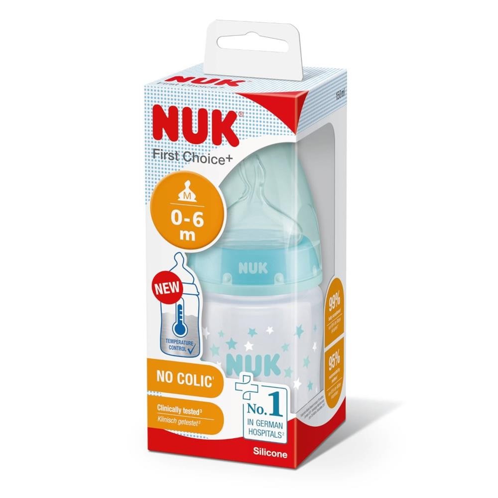 Nuk Fc Plus Dereceli Pp Biberon 150 Ml Yeşil