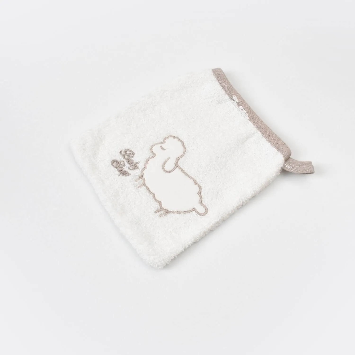 Bibaby Organik Bornoz Takımı Curly Sheep Bej