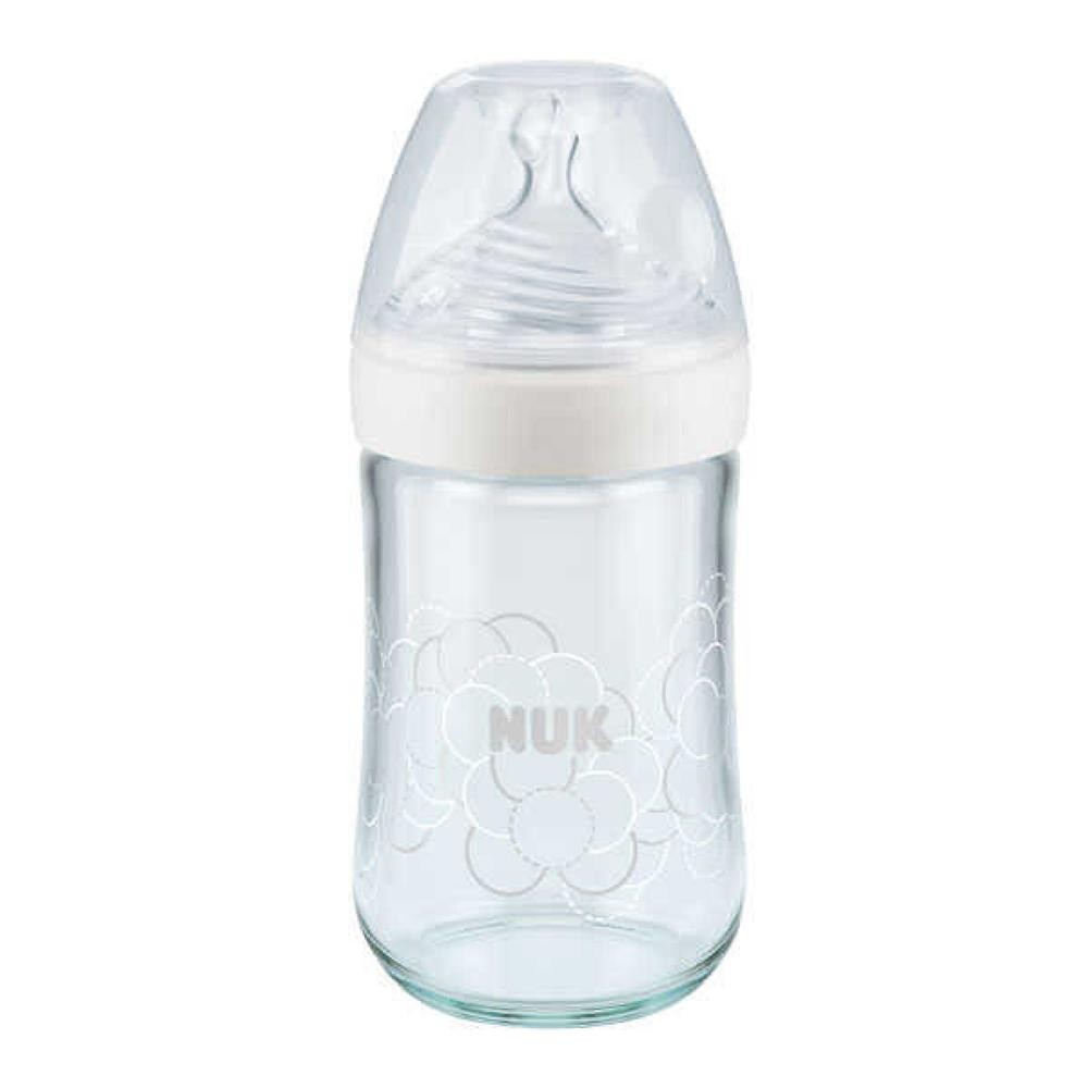 Nuk Silikon Emzikli Nature Sense Cam Biberon 240 Ml Beyaz