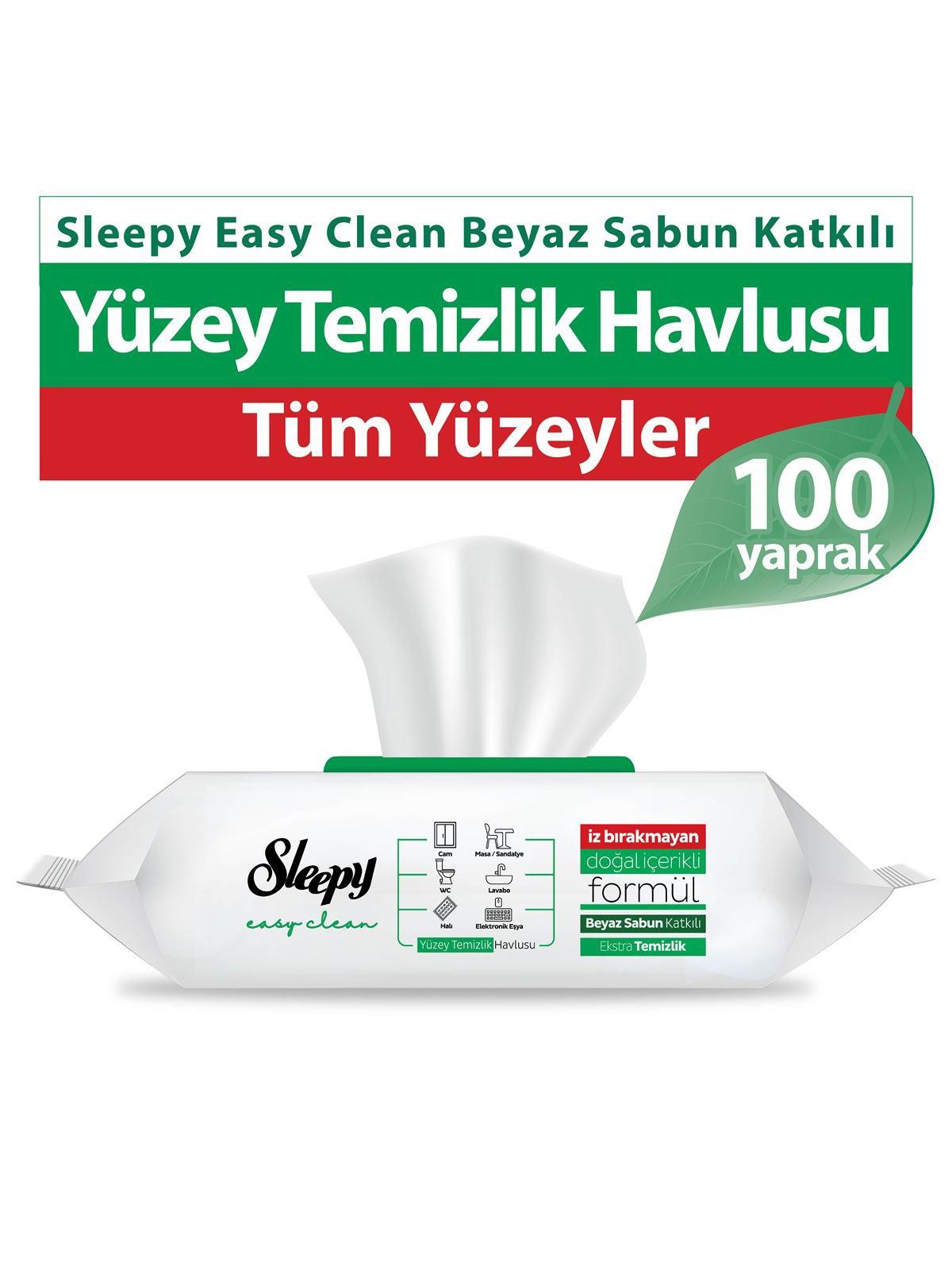 Sleepy Yüzey Temizlik Havlusu 100lü