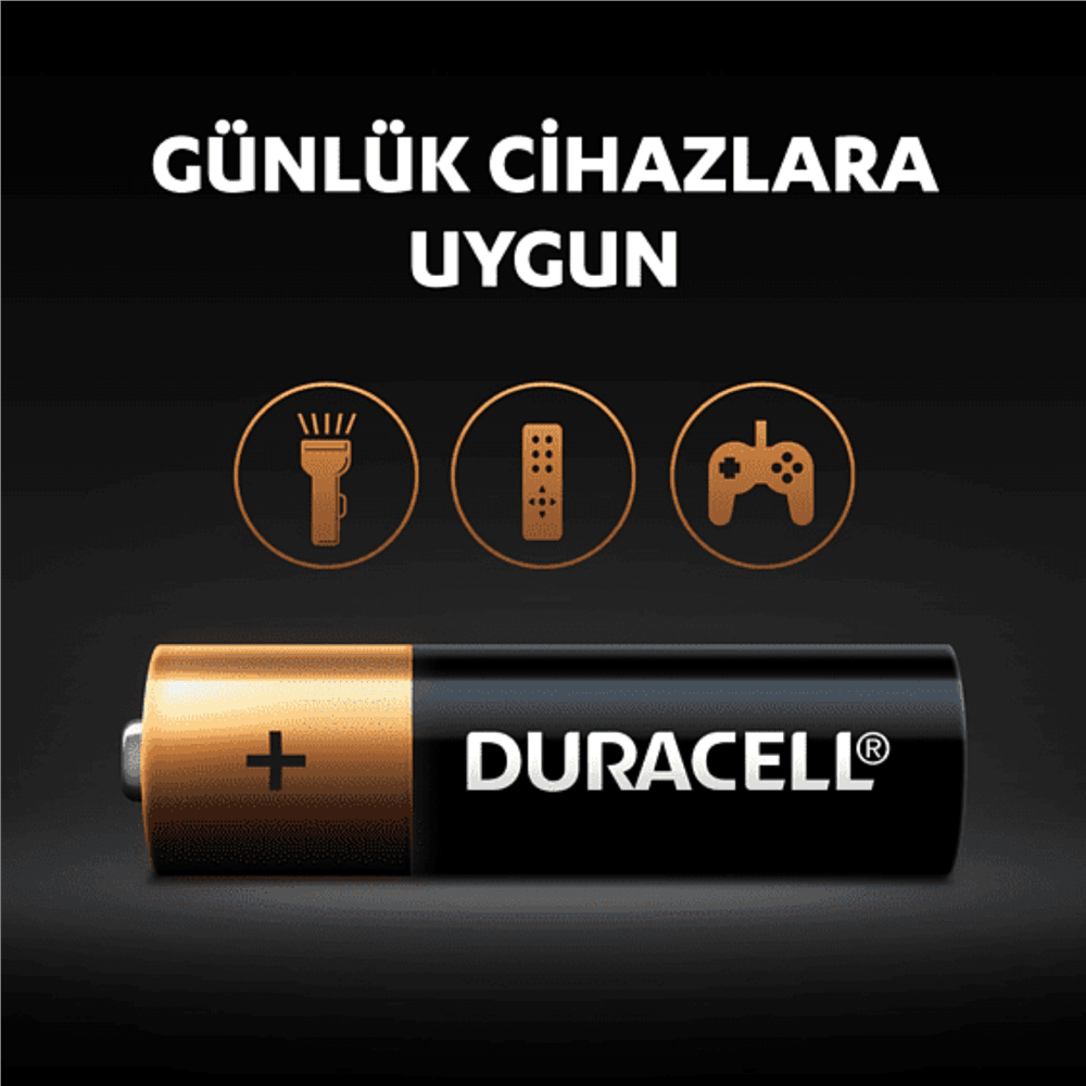 Duracell Aa Kalem Pil 4 Lü