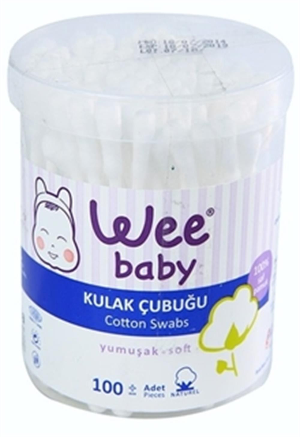 Wee Baby Pamuklu Çubuk 100'lü