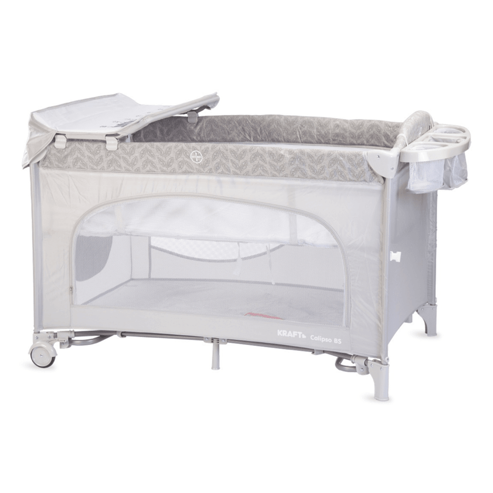 Kraft Calipso Bedside Anne Yanı Oyun Parkı 70X120 Cm Light Grey