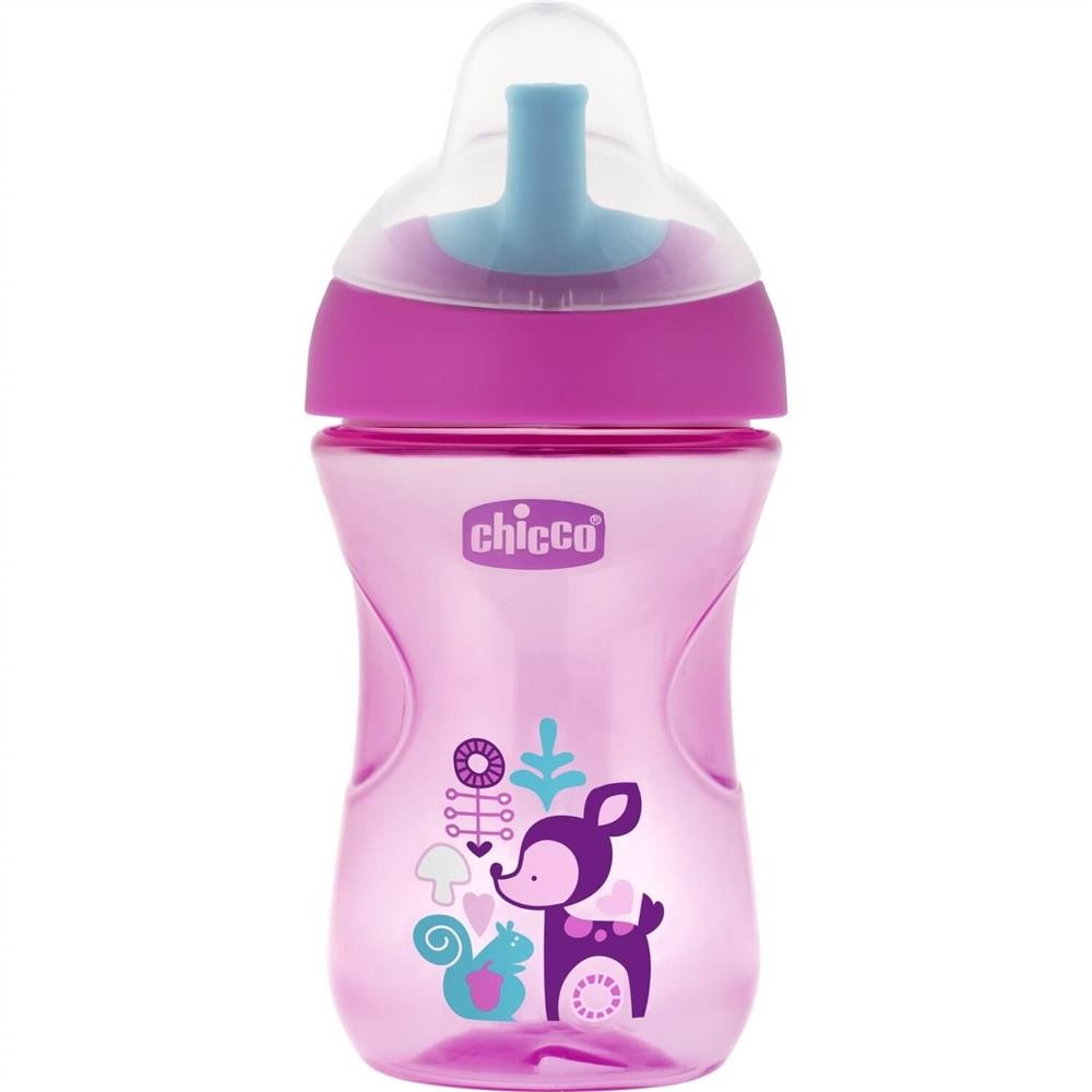 Chicco Pipetli Eğitim Bardağı 12+ Ay Kız