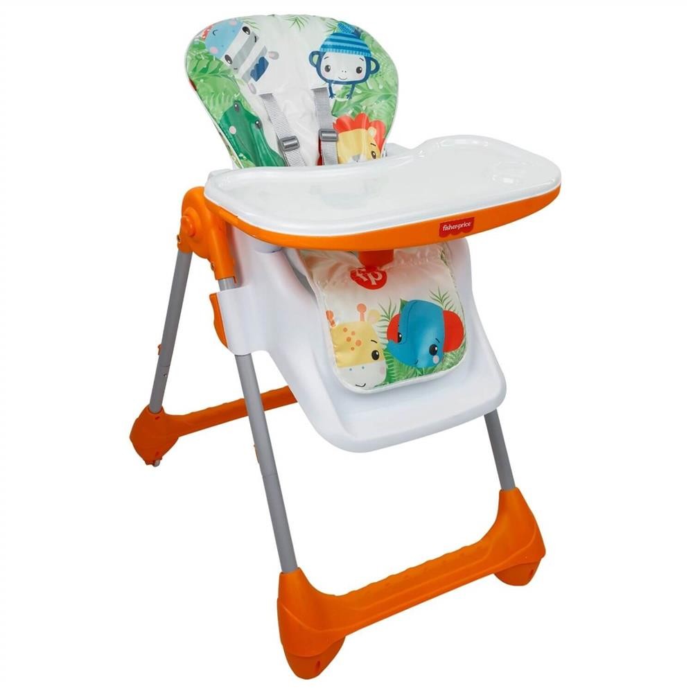 Fisher Price 3 Kademeli, Tekerlekli Lüx Mama Sandalyesi