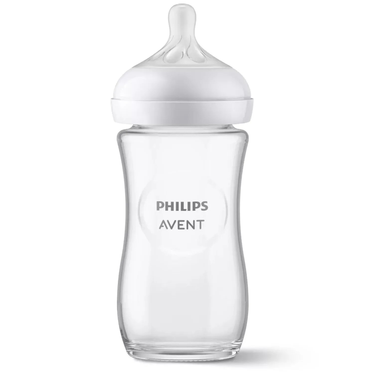 Philips Avent Doğal Tepkili Cam Biberon 240ml 1+ Ay