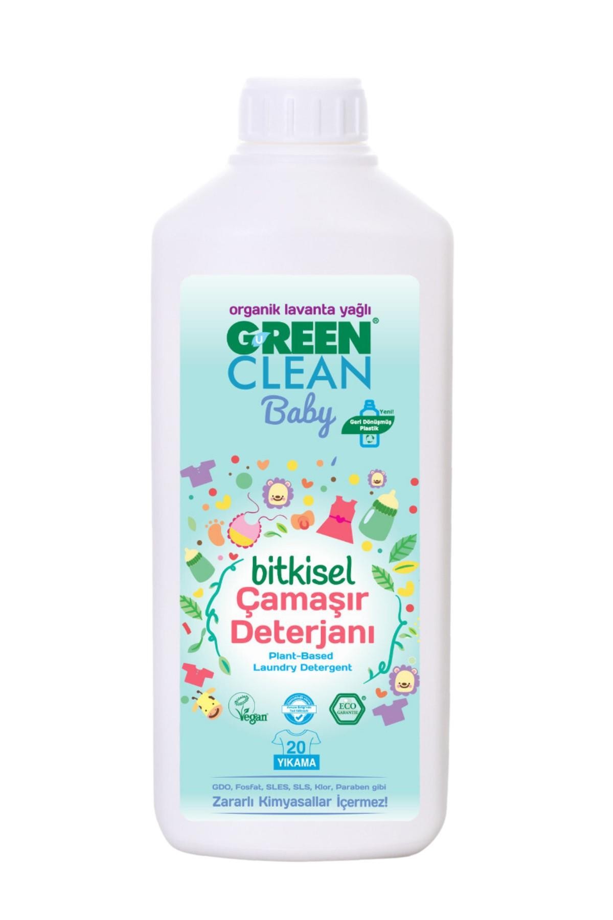 U Green Clean Baby Sıvı Çamaşır Deterjanı 1 L