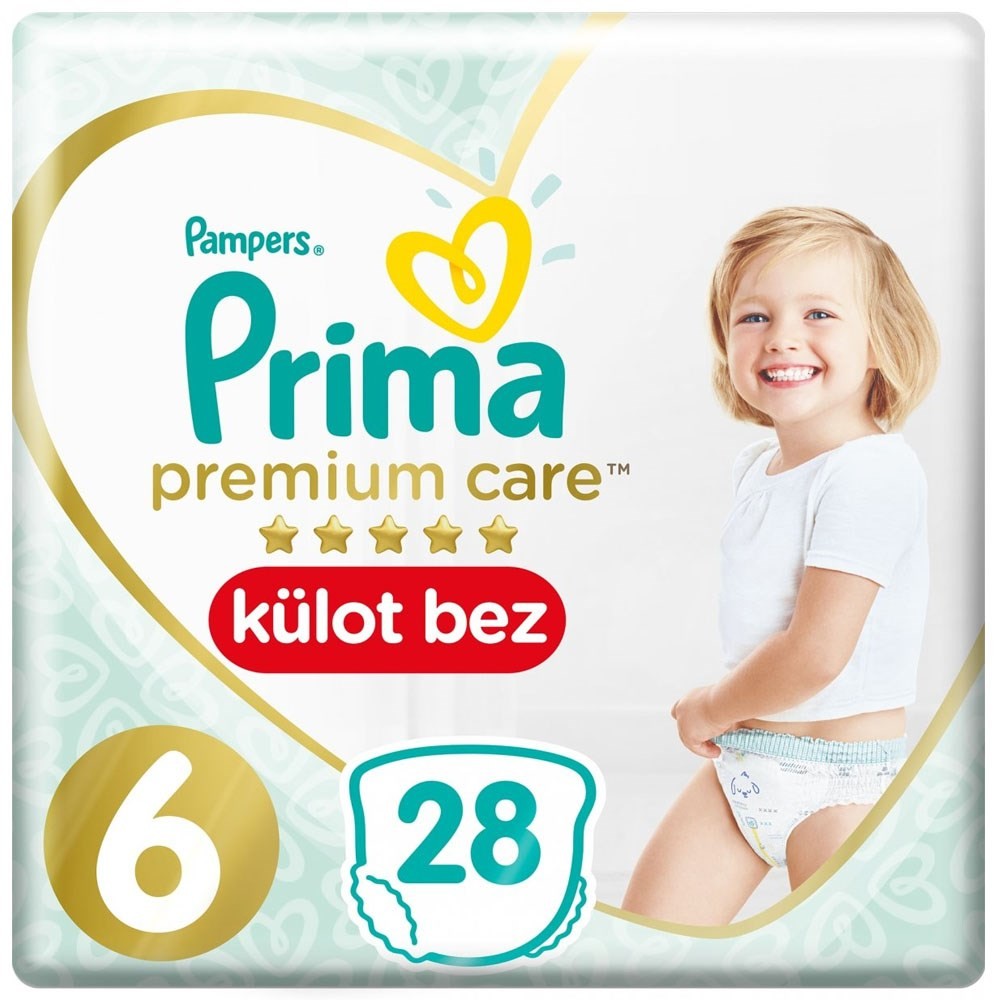 Prima Premium Care Külot Bebek Bezi 6 Beden Large 15+Kg 28Li