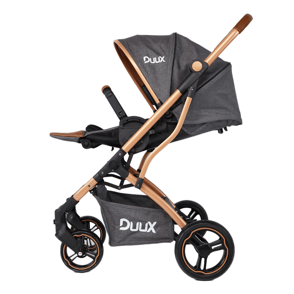 Duux One Travel Sistem Bebek Arabası Gold Antrasit