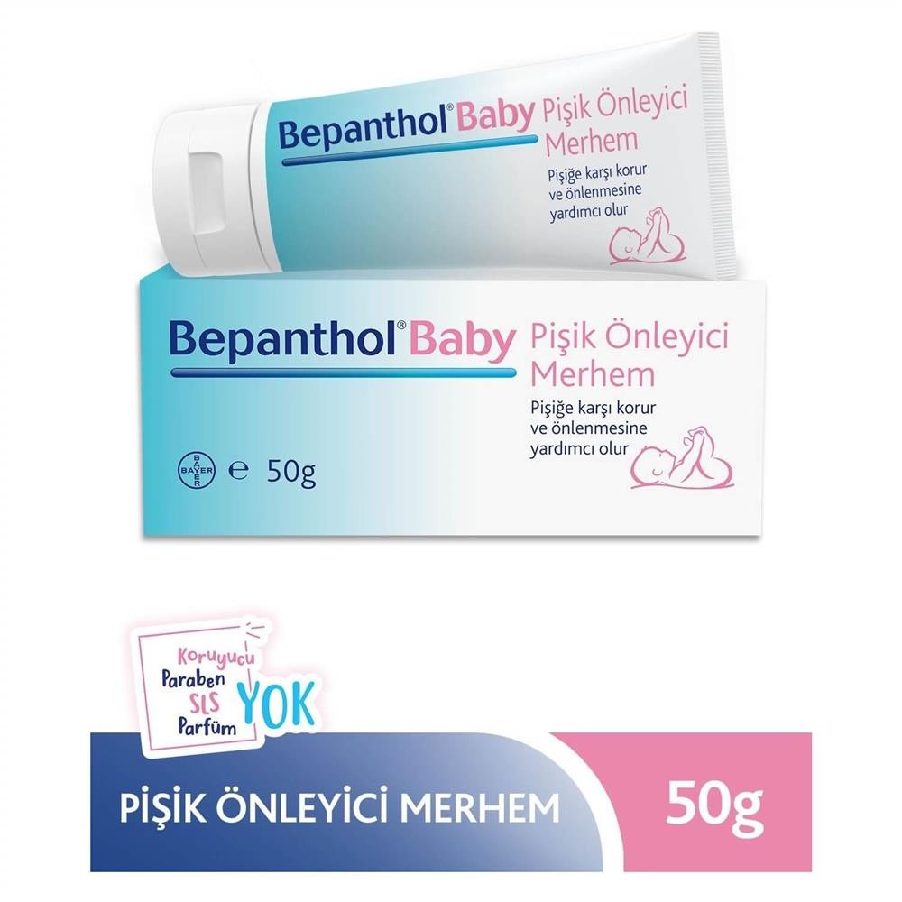 Bepanthol Baby Pişik Önlemeye Yardımcı Merhem 50 Gr