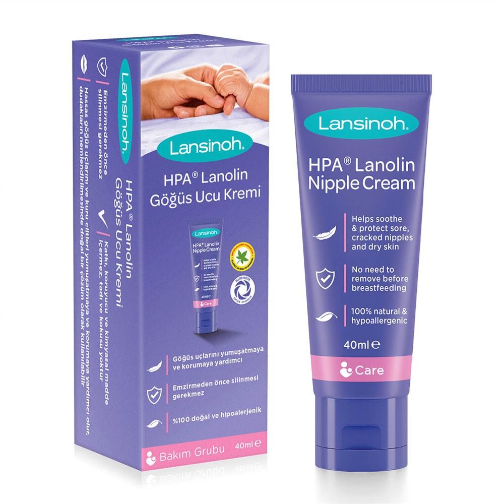Lansinoh Lanolin Göğüs Ucu Kremi 40 Ml
