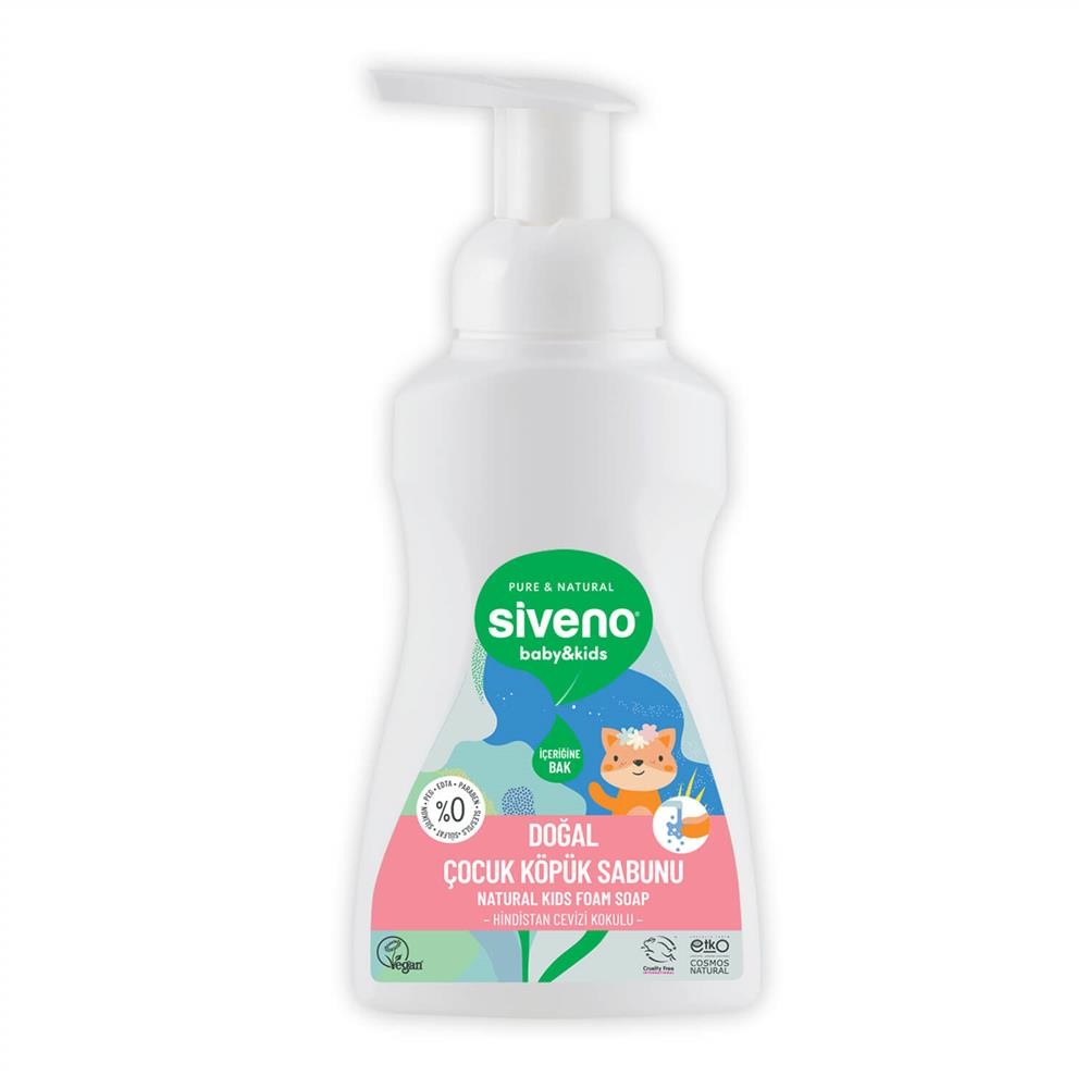 Siveno Kids Zeytinyağlı Doğal Köpük Sabun 250 Ml