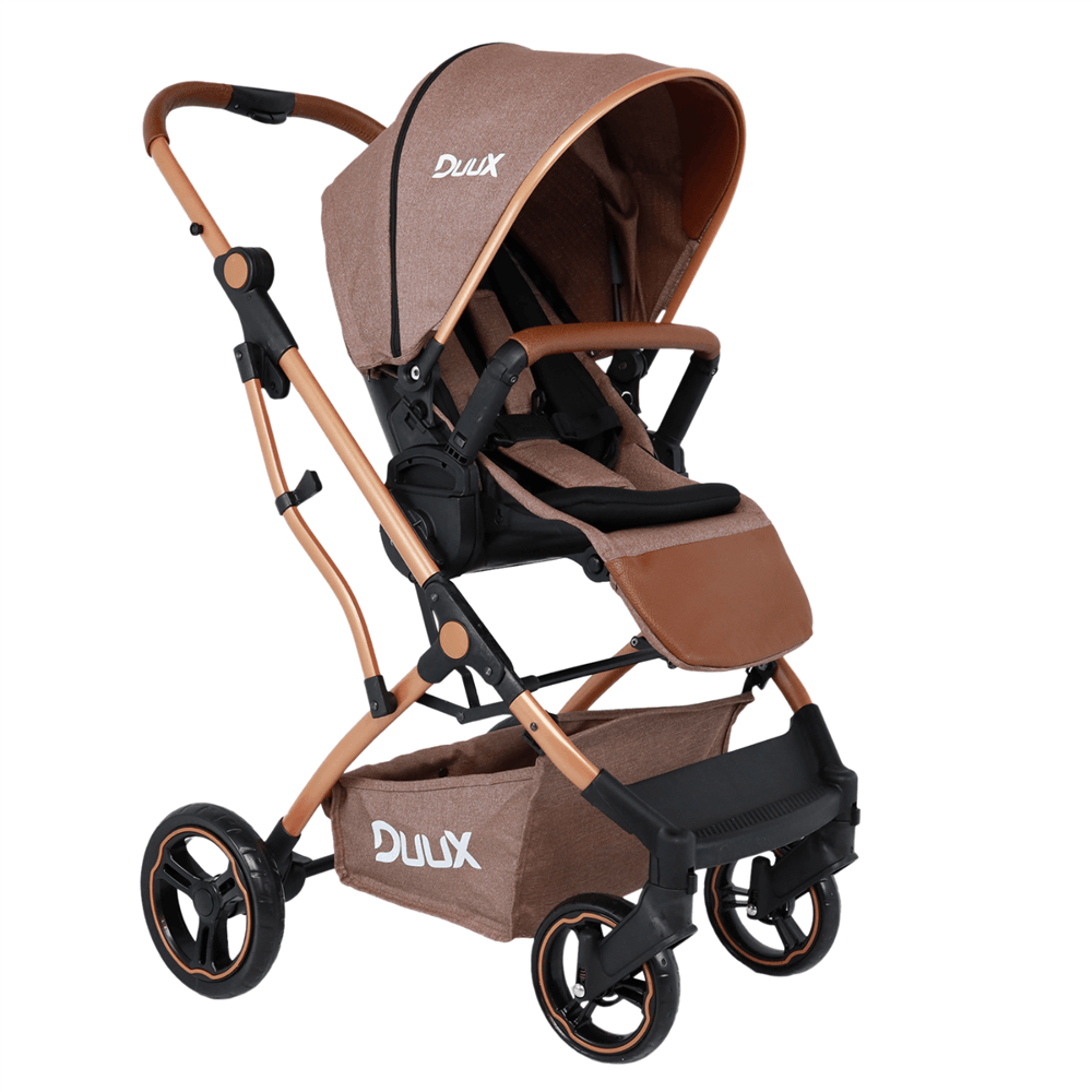 Duux One Travel Sistem Bebek Arabası Gold Kahve